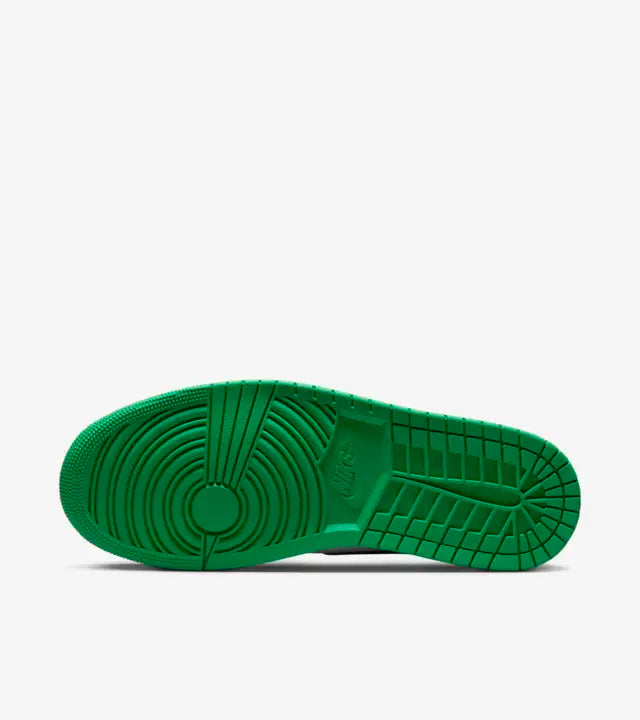 Nike Jordan 1 High Black and Lucky Green