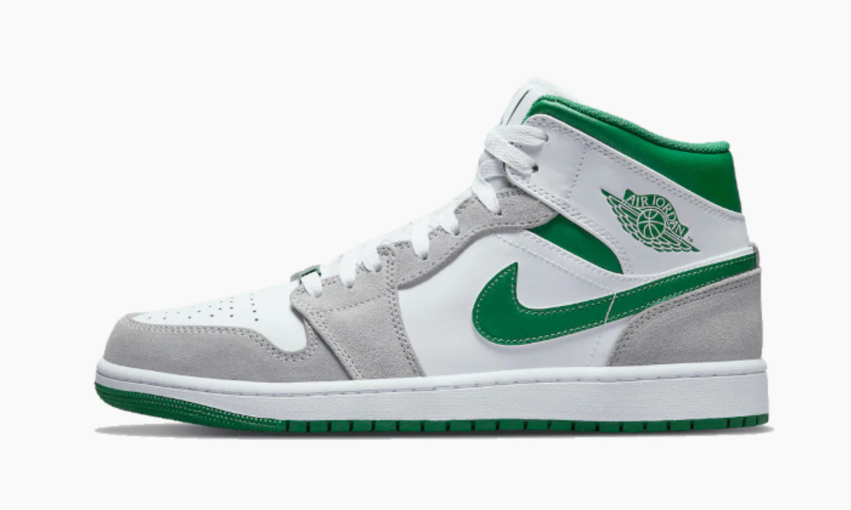Jordan 1 Mid Grey Green