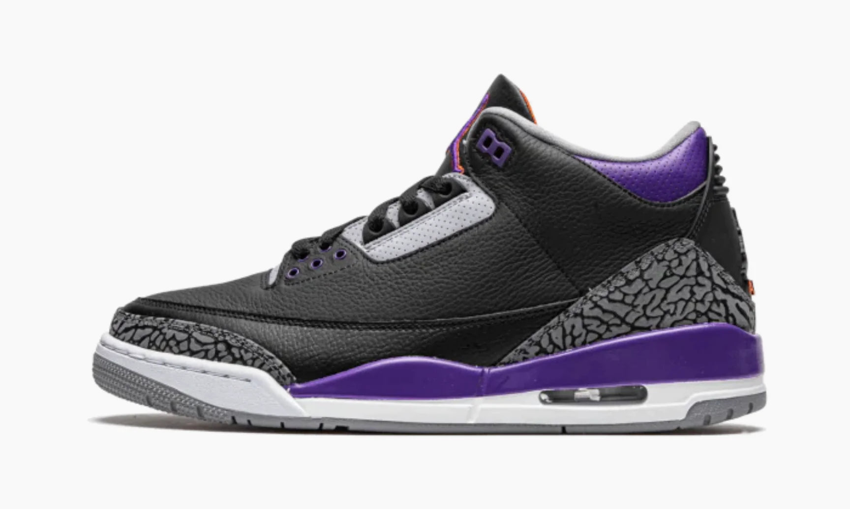 Jordan 3 Retro Black Court Purple