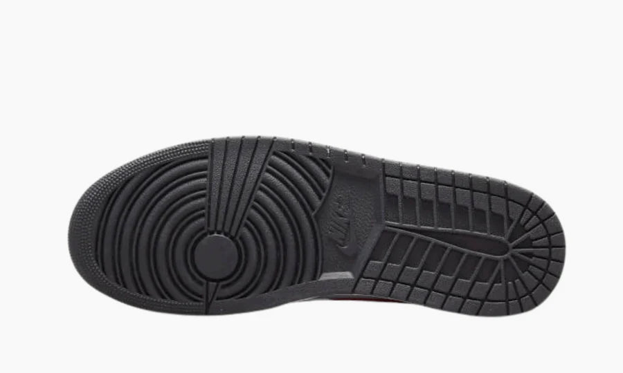 Jordan 1 Mid White Black Red