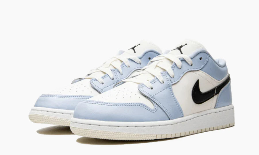 Jordan 1 Low Ice Blue Black