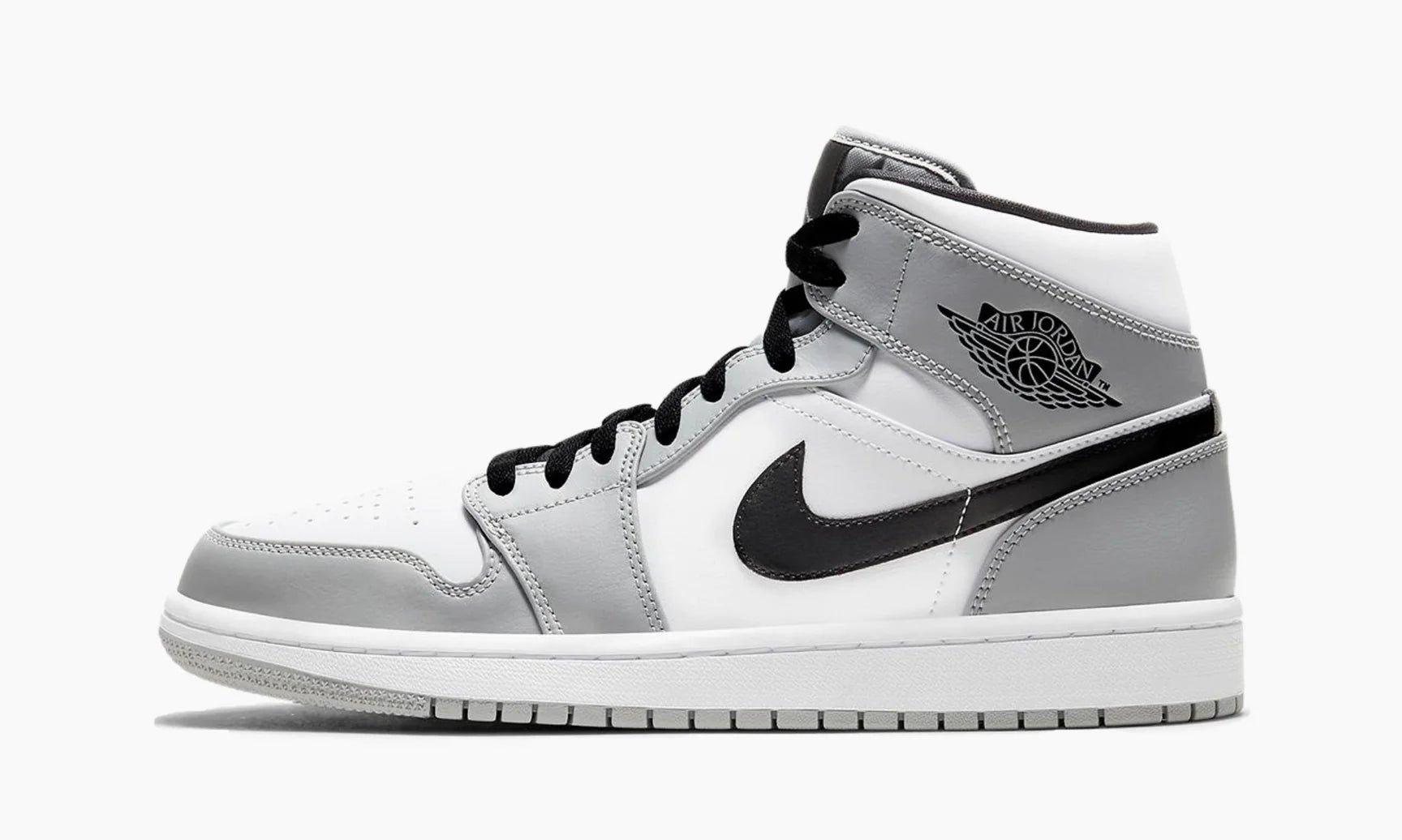 Jordan 1 Mid Light Smoke Grey