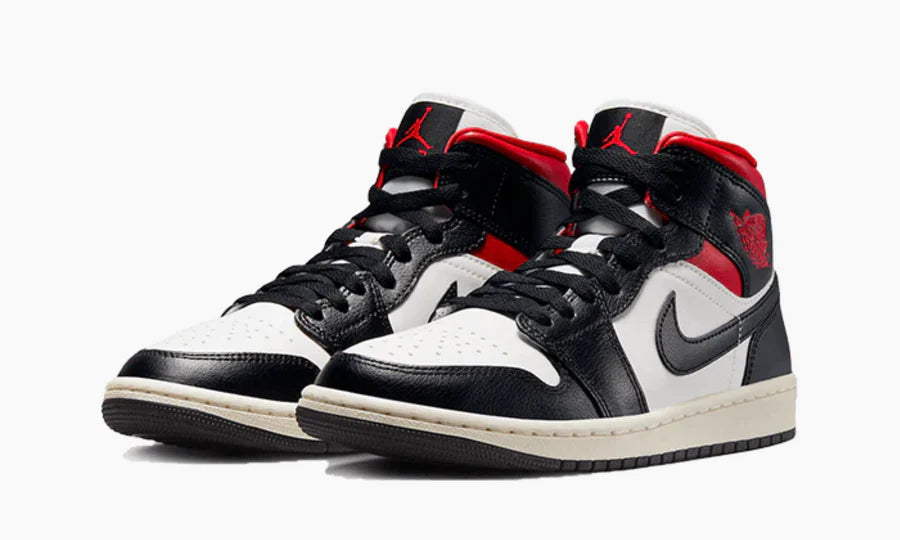 Jordan 1 Mid Gym Red Panda