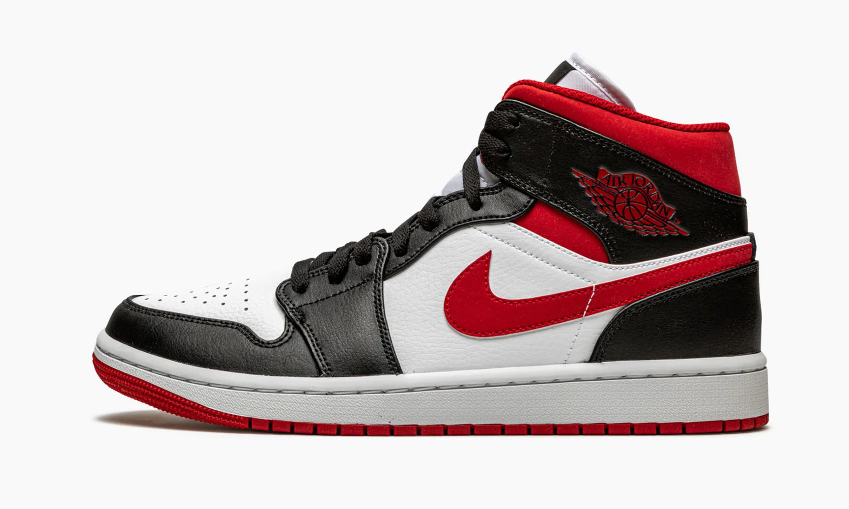 Jordan 1 Mid Gym Red White