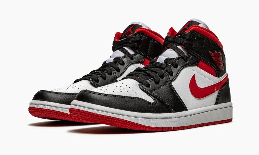 Jordan 1 Mid Gym Red White