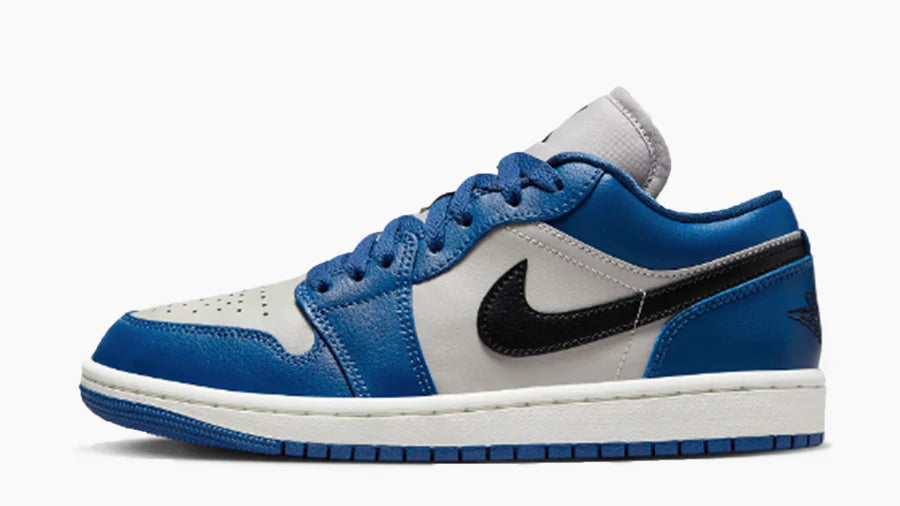 Air Jordan 1 Low French Blue College Grey