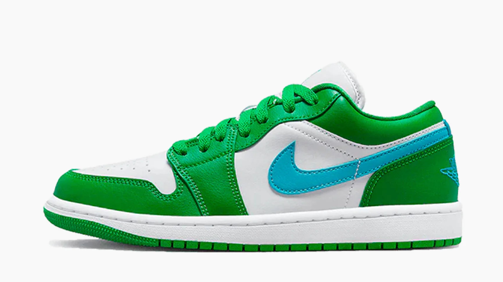 Jordan 1 Low Lucky Green Aquatone