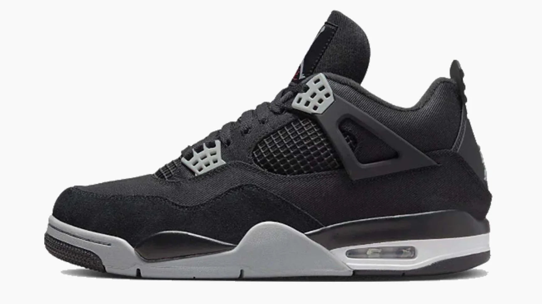Jordan 4 Black Canvas