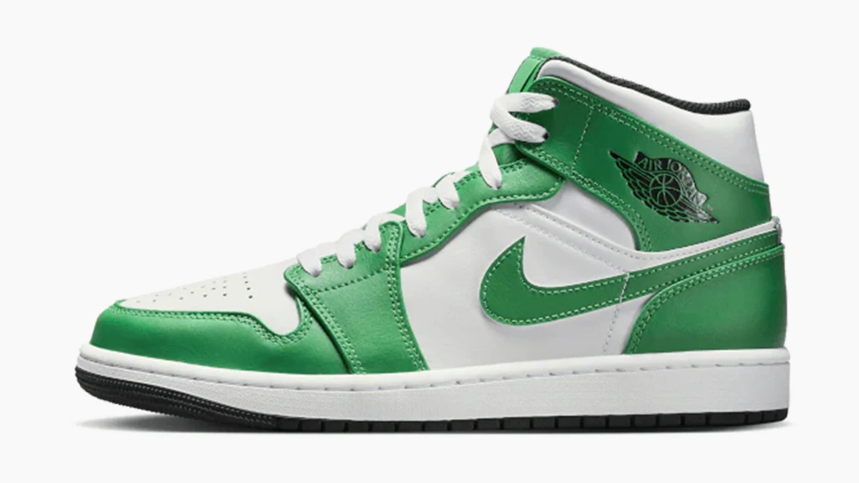 Jordan 1 Mid Lucky Green