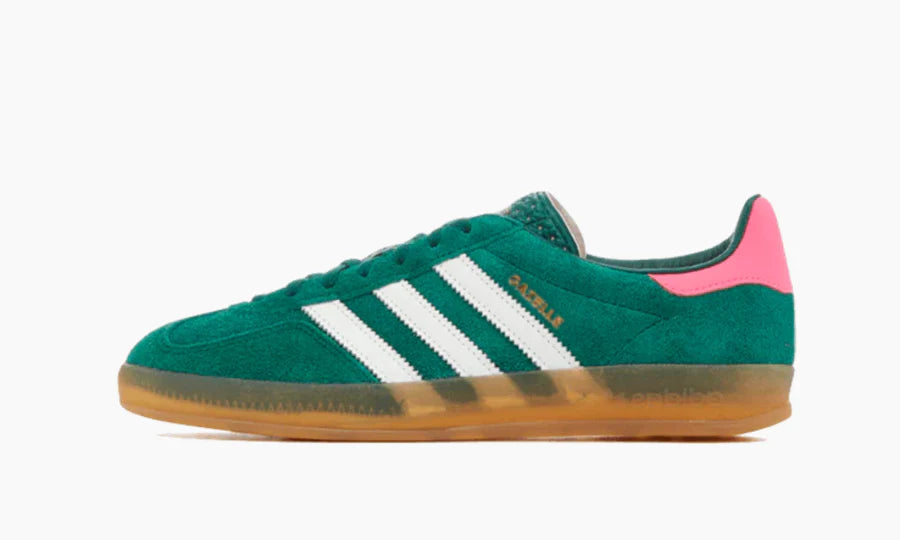 Adidas Gazelle Indoor Collegiate Green Lucid Pink