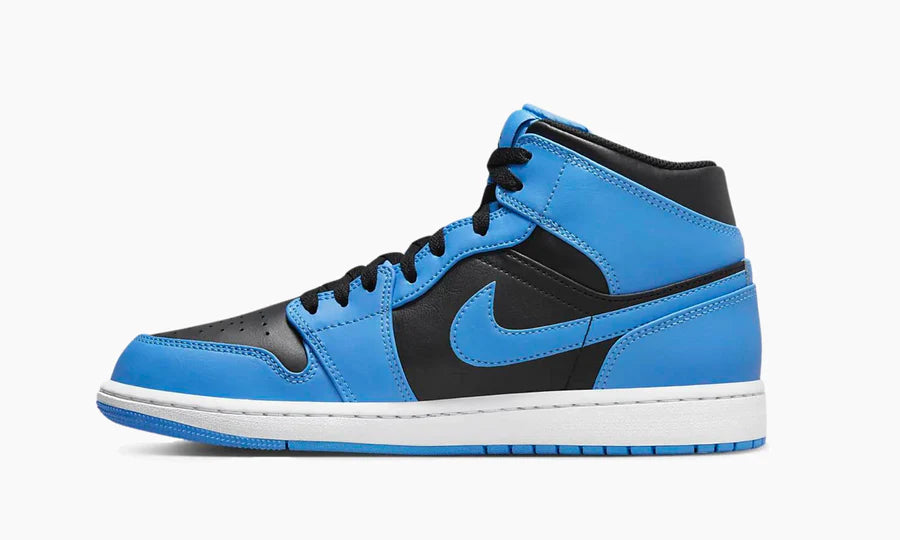 Air Jordan 1 Mid University Blue Black