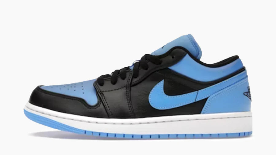 Air Jordan 1 Low Black University Blue