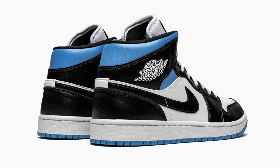 Jordan 1 Mid University Black White
