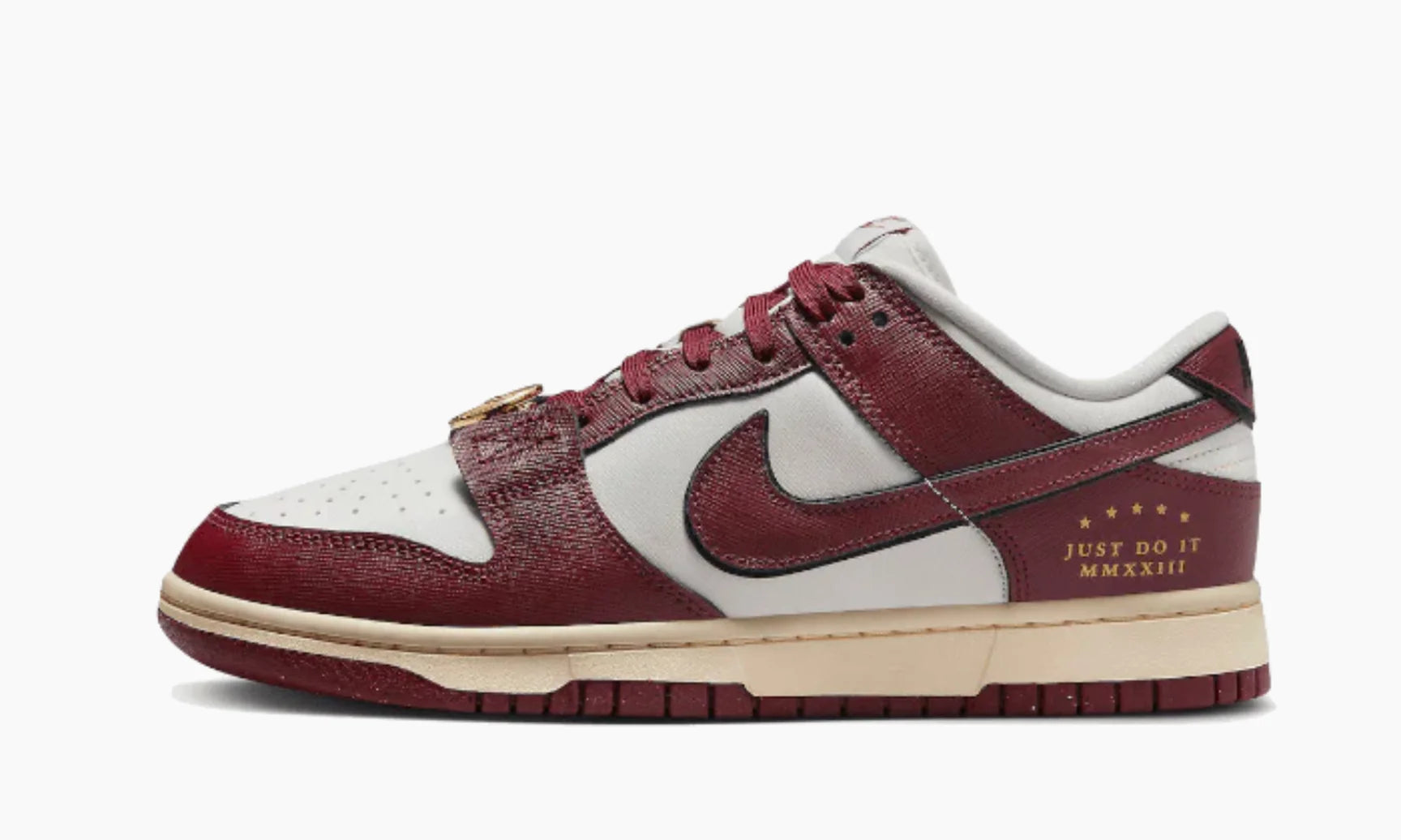 Nike Dunk Low Just Do It Sail Team Red