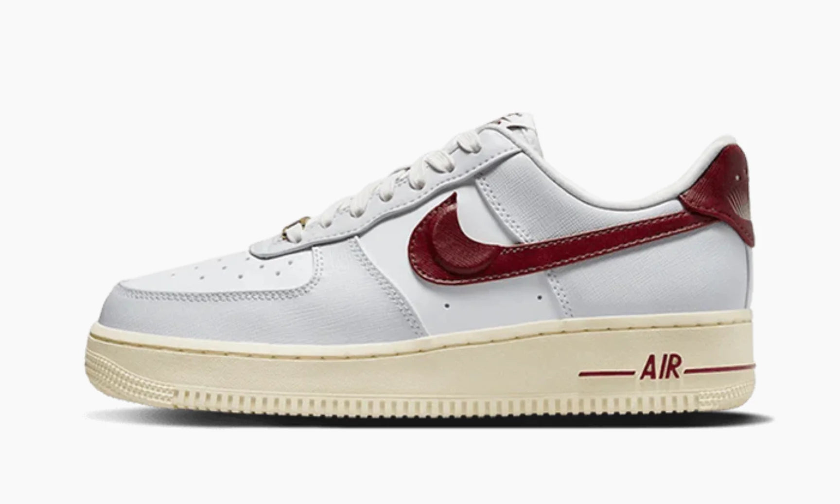 Nike Air Force 1 Low Just Do It Photon Dust Team Red